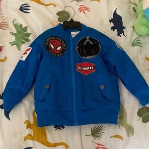 Adorable spider man jacket! Perfect condition